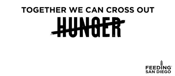 Facebook Banner which reads "Together We Can Cross Out Hunger"