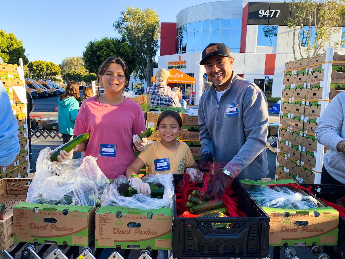 Feeding San Diego hosts a holiday "Give Hope Share Joy" volunteer event on Nov 19, 2022