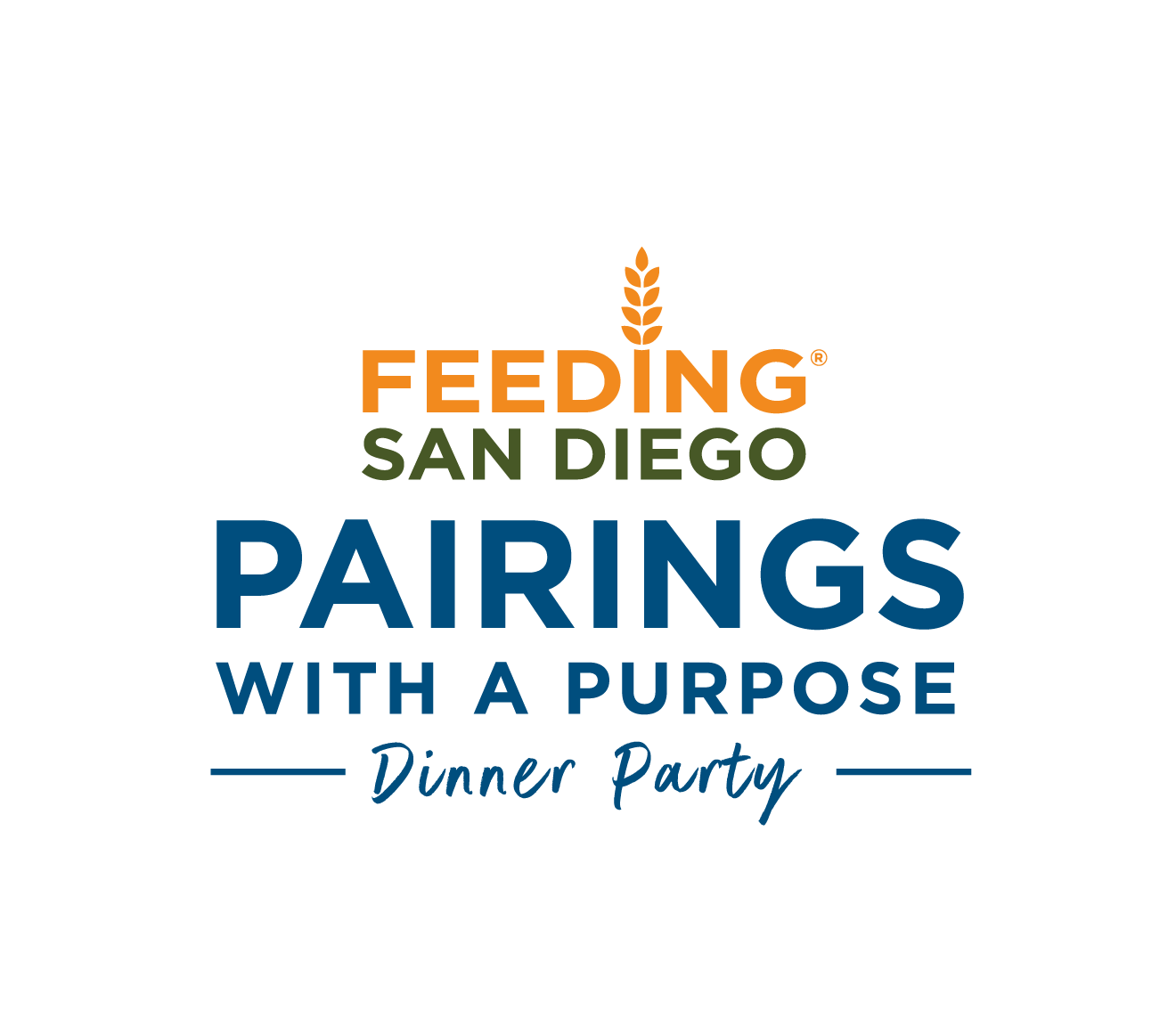 Feeding San Diego Pairings with a Purpose Dinner Party logo