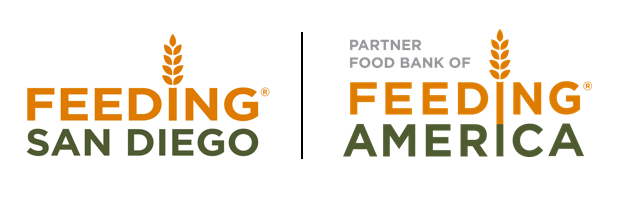 Feeding San Diego and Partner Food Bank of Feeding America logos