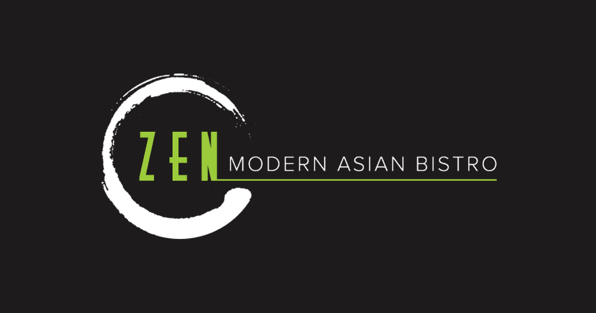 Zen Official Logo black background
